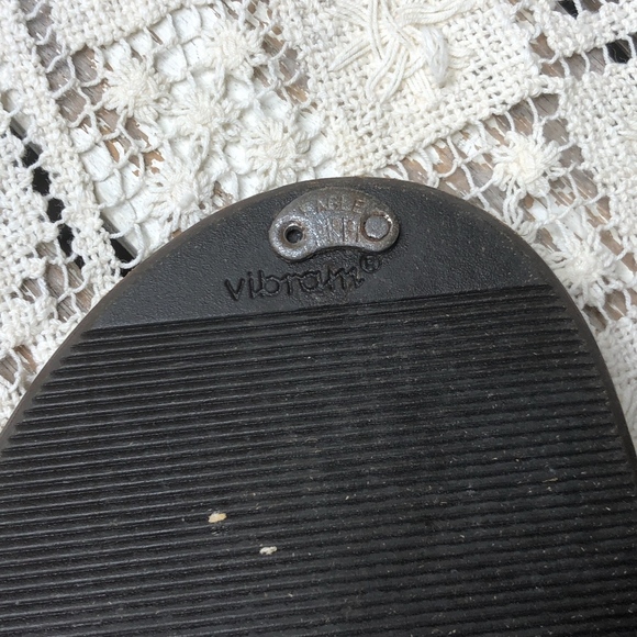 Avec Modération Brown Reptile T-Strap Sandals 38 - Picture 5 of 5